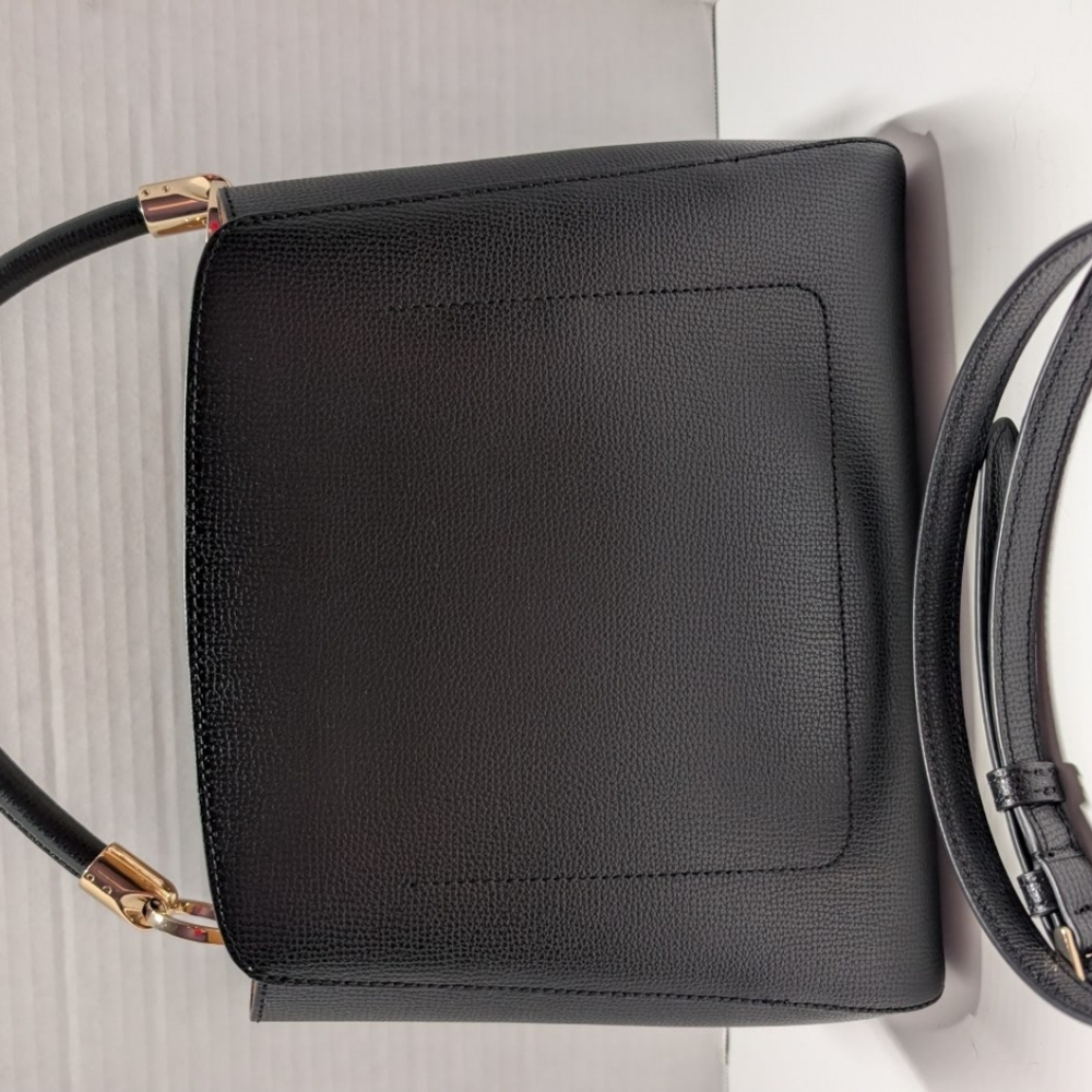 Kate Spade Black Top-Handle Women’s Bag with Gold Hardware - Picture 3 of 4